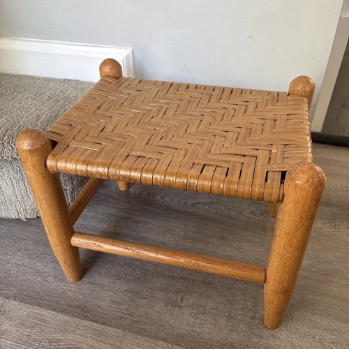 Vintage hand woven oak - vintage,