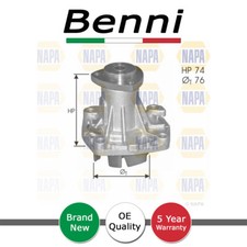 Water Pump Benni Fits Jeep