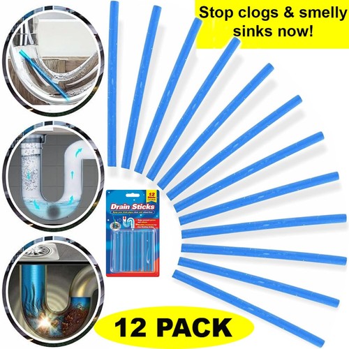 Pack drain sticks - 12,