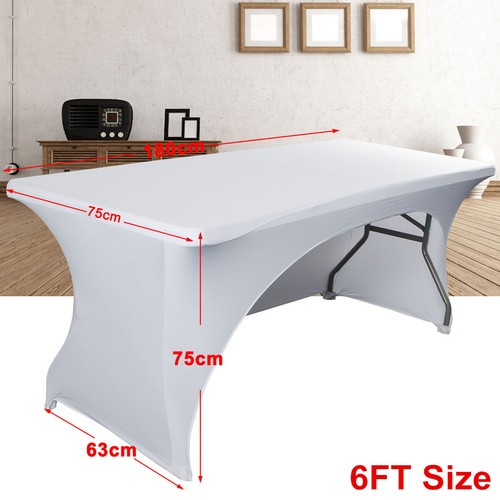 6ft white spandex - white,