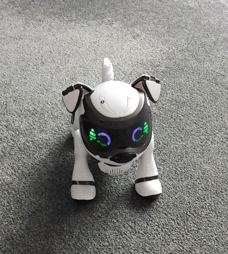 Teksta robot puppy dog - puppy,