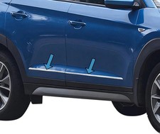 Chrome Side Door Streamer