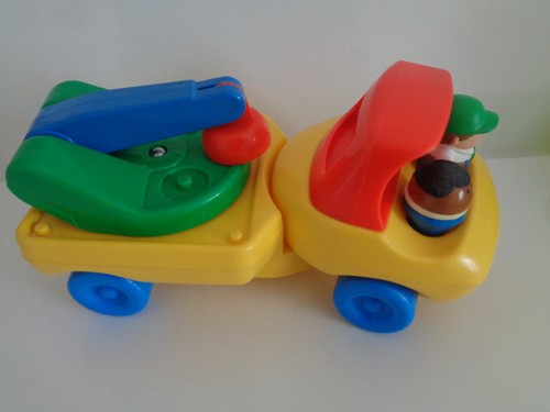 Little tikes crane truck - little,