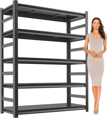 Metal garage shelving - 72",