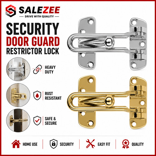 Security door guard restrictor - security,