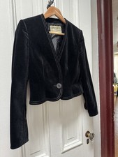 Vintage 1980s Black Cotton