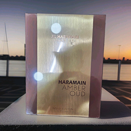 Haramain amber oud - oud, gold