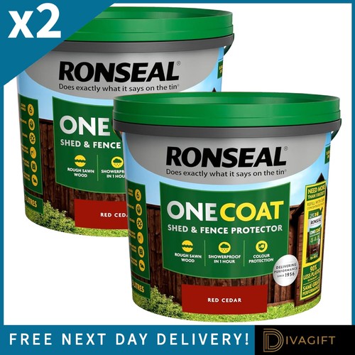 Ronseal red cedar one coat - x,