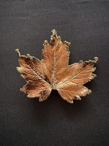 Maple leaf electroformed - 3d,