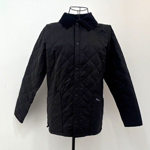 Barbour black quilted jacket - quilted,