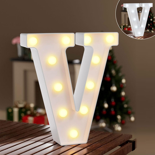 Led light marquee letters - led, up