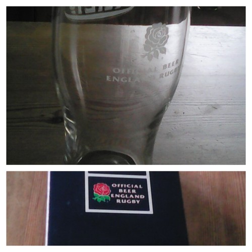 Vintage tetley rugby pint - vintage,