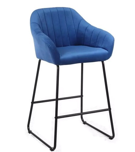 Velvet bar stools - velvet, ,