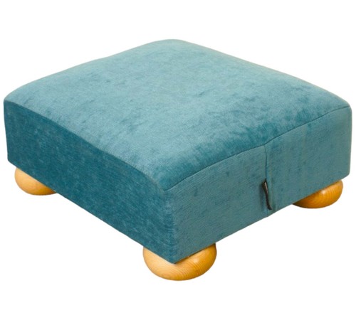 Small low footstool - footstool, pouffe