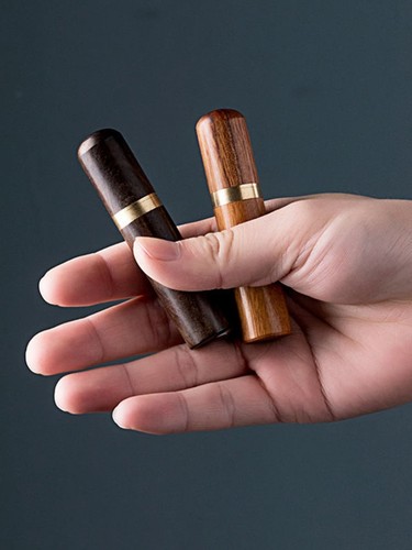 Wooden toothpick holder - toothpick,