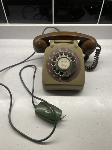Vintage gpo type - type, rotary