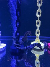 White Sea Horse Aquarium Chain