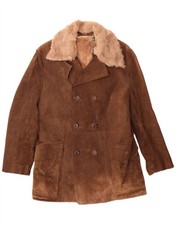 VINTAGE Mens Suede Double