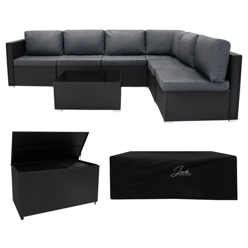 Jardí rattan modular - rattan,