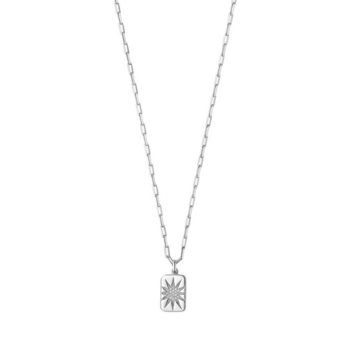 Starburst locket necklace - locket,