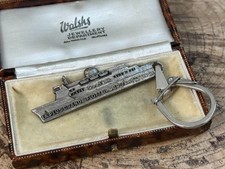 Vintage British Sealink Ferry Keyring Transportation Boat Ship Collectable
