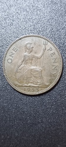 Elizabeth penny 1953 good - penny,