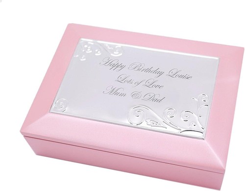 Personalised pink wooden - personalised,