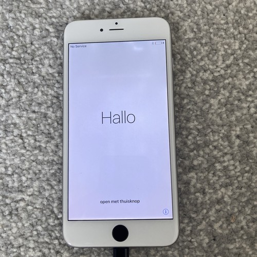 Iphone plus 64gb silver used - 6,