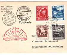 Graf zeppelin card - zeppelin,