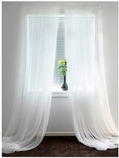 IKEA LILL CURTAINS PAIR SHEER