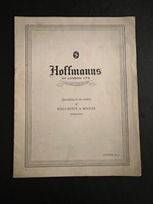 1950 Hoffmans of London Rolls
