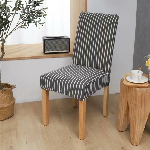 Stripe dining chair covers - dining,