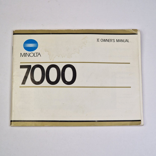 Minolta 7000 camera original - 7000,