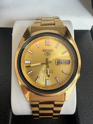 Seiko automatic gold tone - automatic,