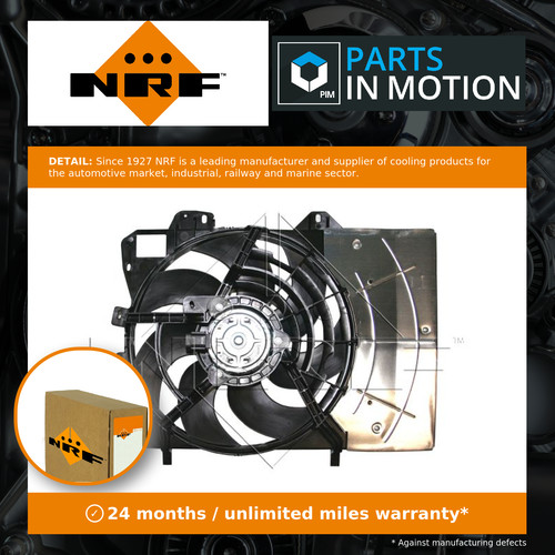 Radiator fan fits peugeot 208 - radiator,