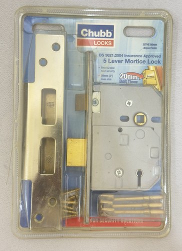 Chubb lever mortice sashlock - 5,