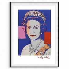 Andy warhol signed queen - warhol,