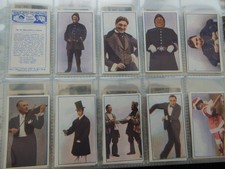 ONE COMPLETE SET CIGARETTE CARDS R AND J HILL MUSIC HALL CELEBRITIES