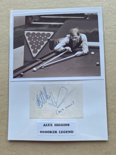 Alex higgins snooker legend - higgins,