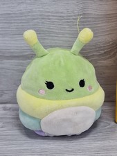 Squishmallows Flip A Mallow Rutabaga Caterpillar To Bibiana Butterfly 5” Plush 