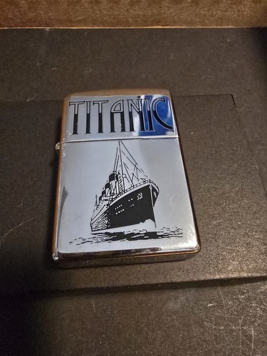 Zippo titanic high polish - zippo,