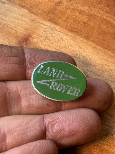 Vintage land rover enamelled - vintage,