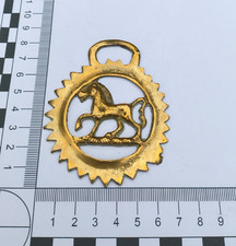 Vintage Solid Brass Horse