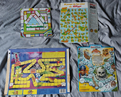 Vintage cereal packet - packet, game