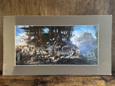 Tom Dubois Noahs Ark Religious “ The Invitation “ Print On Board 