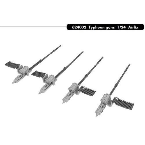 Typhoon guns brassin - 1:24,