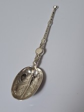 Antique Silver Preserve Spoon