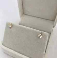1/2 Carat Diamond Earrings 14K