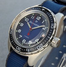 Vostok Komandirskie K-02 Russian Automatic Wristwatch, new, boxed, UK seller