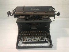 Imperial War Finish Vintage Typewriter - 1940's Very Heavy Cast Iron - Spares